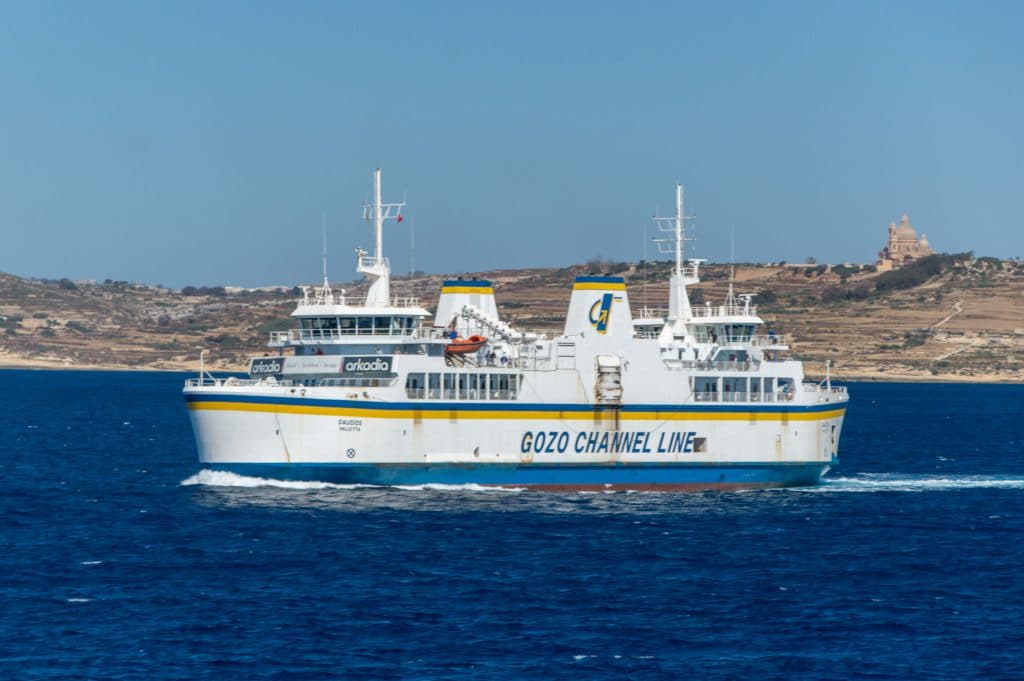 Ferry-boat in  Malta