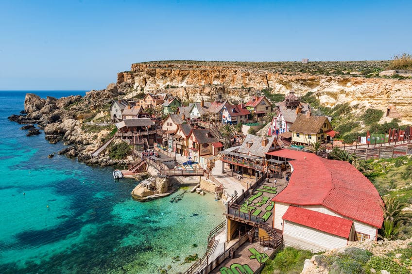 Popeye Village Fun Park in Malta