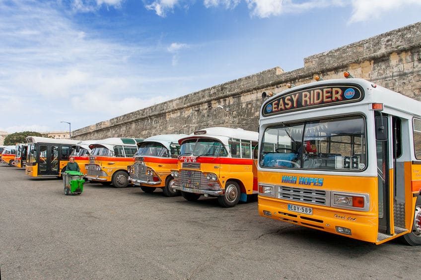 Travel by Bus in Malta